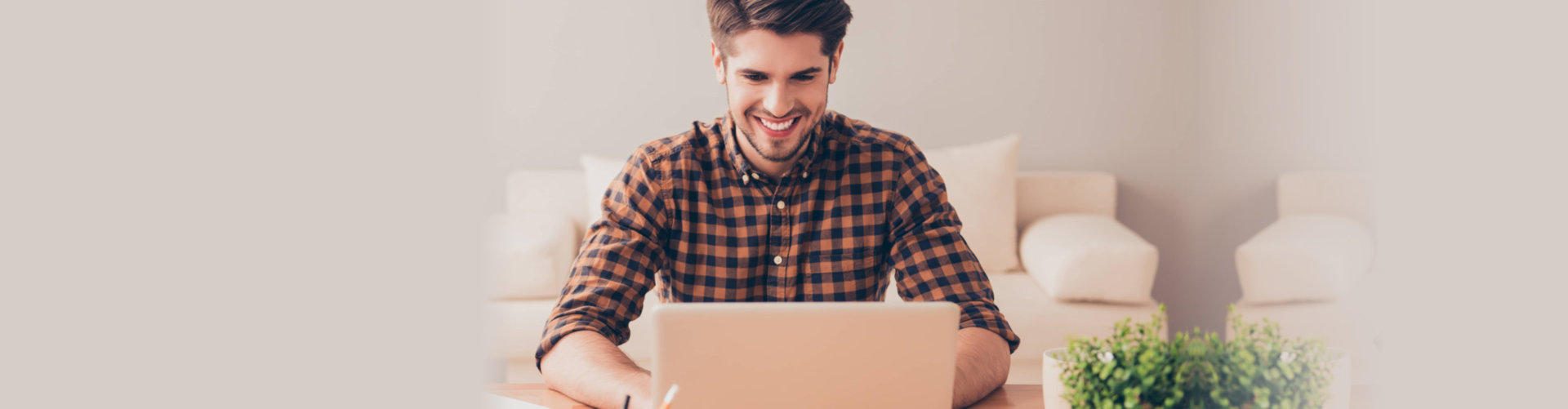 person using a laptop